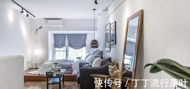 迷你|26㎡的迷你复式公寓,一楼装榻榻米房,二楼装地台床,够时尚!