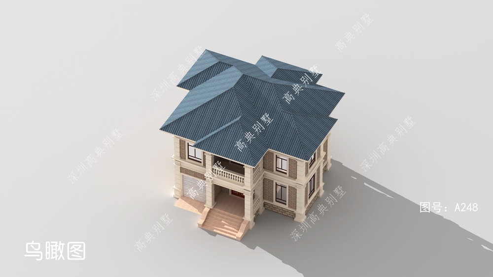 两层|欧式两层别墅,造型优美,真的让人向往。