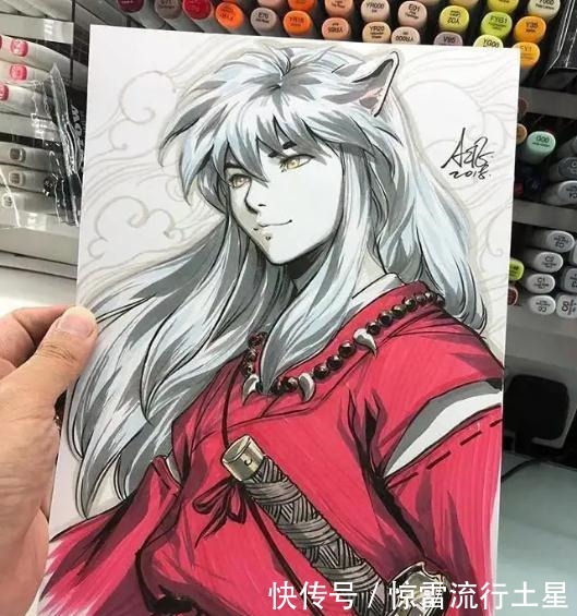 画师|马克笔手绘动漫人物，你能不能从艺术家的画里找到童年！