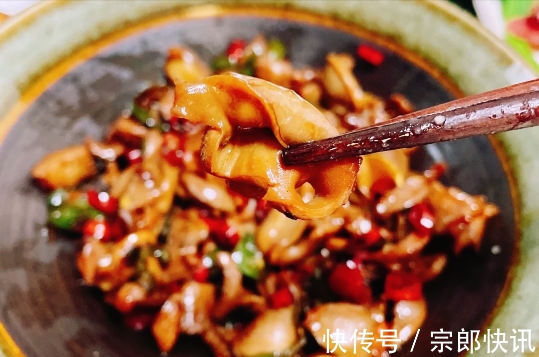 莴笋|美食家常菜推荐莴笋炒肉，凉拌莴笋，爆炒麻辣鸡胗，爽口开胃