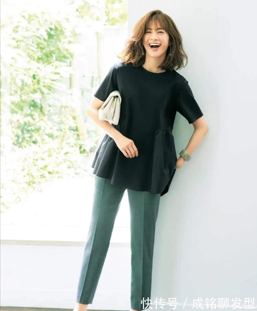 搭配|40岁女人一定要穿得优雅,学学这几组日系搭配,知性减龄又时尚