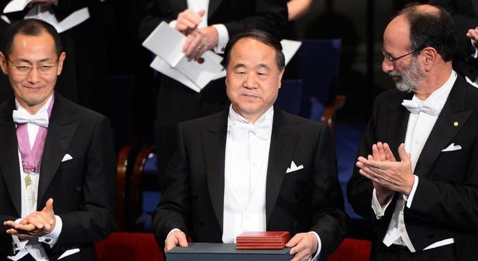 文学作品&诺贝尔奖得主莫言:获奖后,我的书法从3000元,暴涨到97万