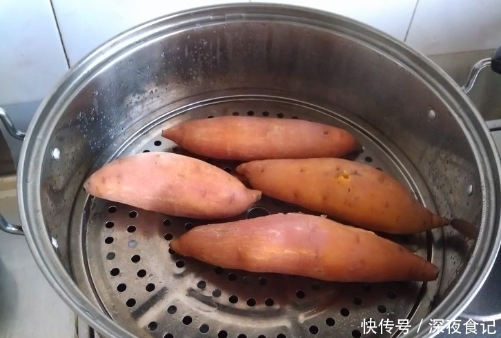 红薯|蒸红薯，直接上锅蒸是大错做好4点，红薯香甜软糯，糖蜜往外流