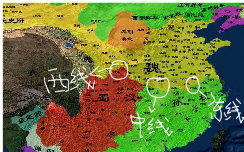 焦点|为什么荆州是三国争霸的焦点?四张图告诉你答案