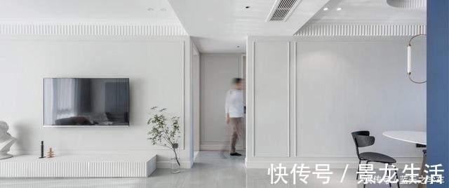 大理石板|从前并不觉得白色系装修有多好，看到这套，才发现可以这么高级！