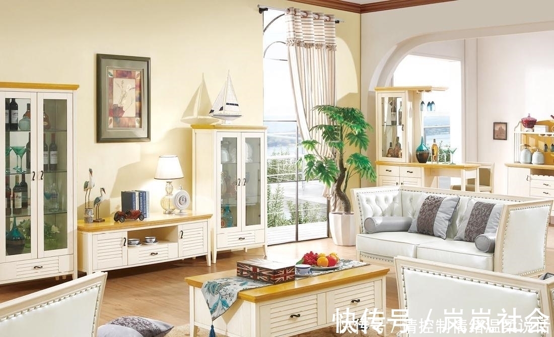 原木色|田园风的创意房屋,树桩书架、让房屋变得有个性又清新