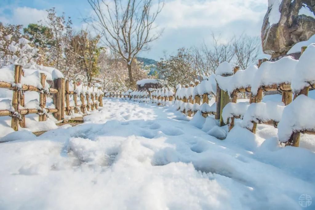 汉服|一下雪，这里美成了画，冬天邀您赴一场汉服之约