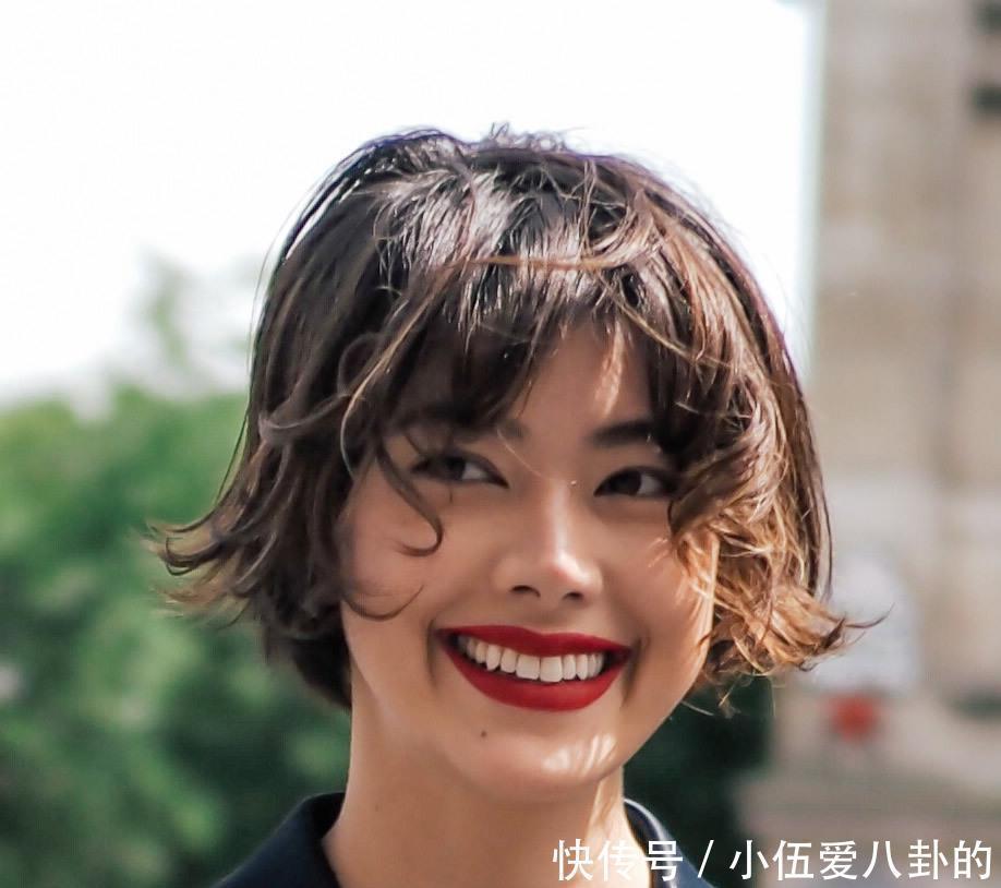 女人味|好看不用打理的短发有哪些？一刀切的齐下巴短发不错，简单又时髦