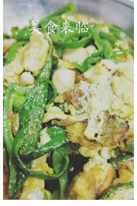 青椒炒鸡蛋|鸡蛋炒什么最好吃？