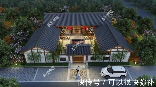 占地面积|10套中式别墅图纸分享,多少人梦寐以求的家,最后两套造价超百万