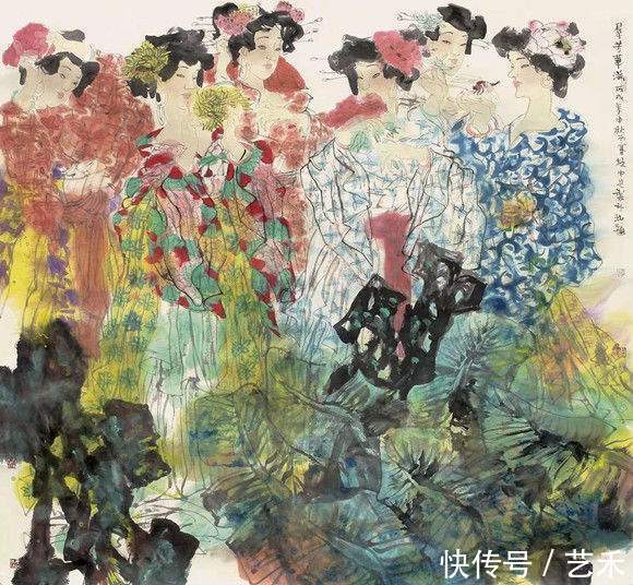 卢中见@著名画家卢中见的写意人生