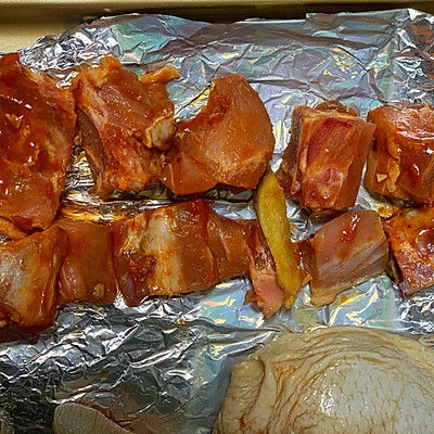 宅家自己烤排骨