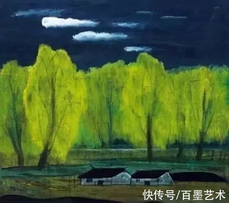 郑午昌@春风拂柳,春意浓!大师笔下的春柳太美了