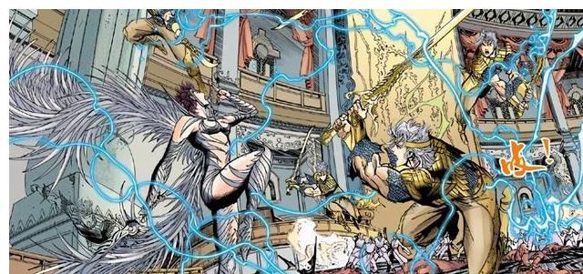 女人|《神兵玄奇》漫画，问天打赢铁心，靠的是另一个女人