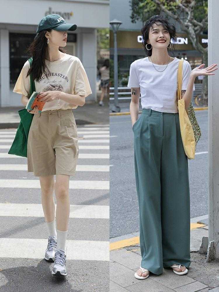 减龄|若你才20岁，别打扮太老！T恤+休闲裤可甜可咸，洋气减龄美翻天