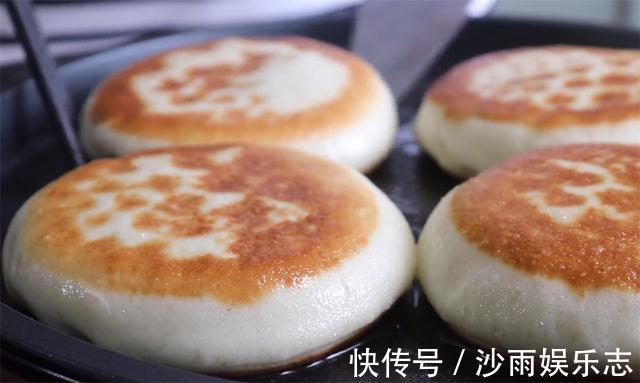 发面饼最好吃的家常做法，蓬松柔软又香甜，比馅饼好吃多了