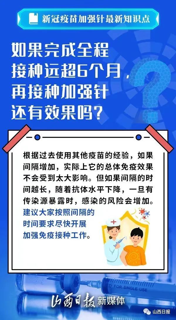 杨成林|海报丨接种新冠疫苗加强针，这6个最新知识点要知道