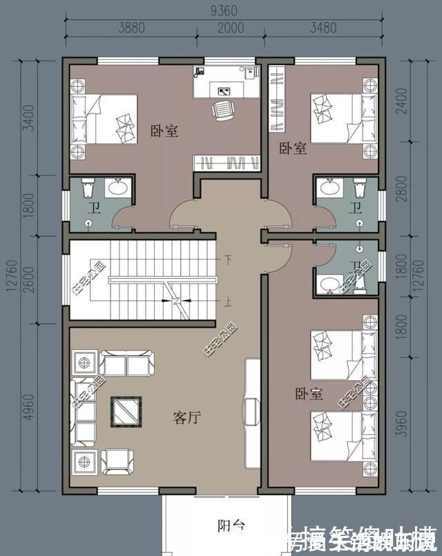 农村|农村建两层有什么好户型，20万之内能建好的5套小户型推荐