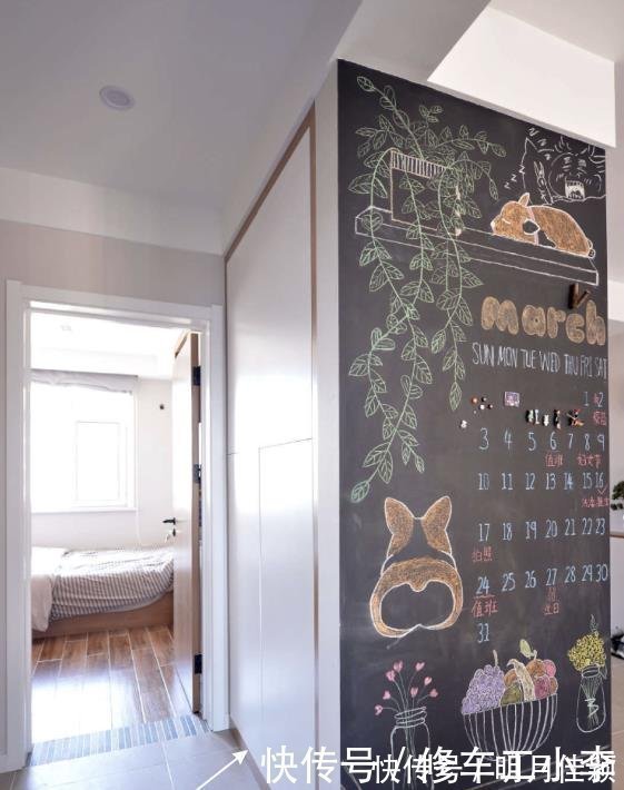 阳台|客厅造个“假阳台”，一进门就被迷住了，这套92㎡新房，太温馨