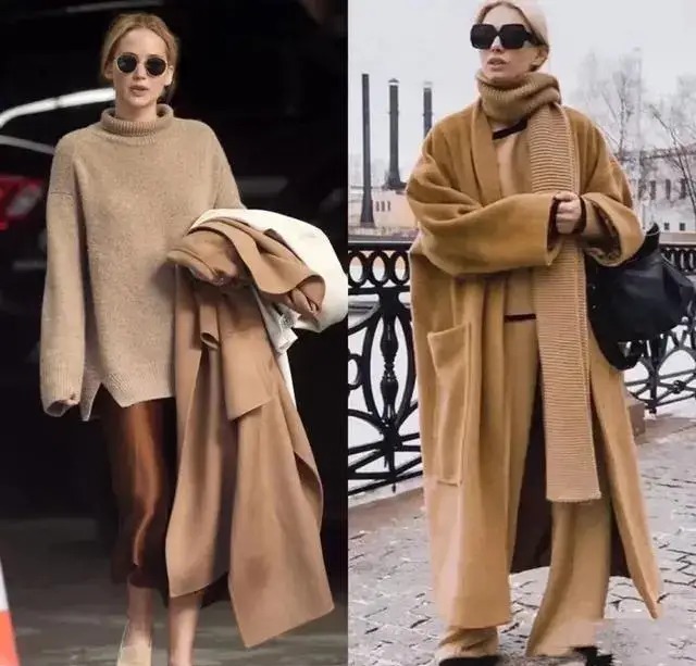 色调 “米色”在这个冬天很流行,随意舒适的配色,让人感觉温柔有气质