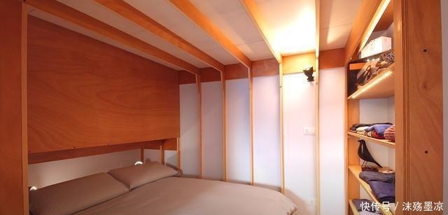 柜门|明明是一居室,打满墙柜子把2间卧室藏里面,30㎡要住一家4口!