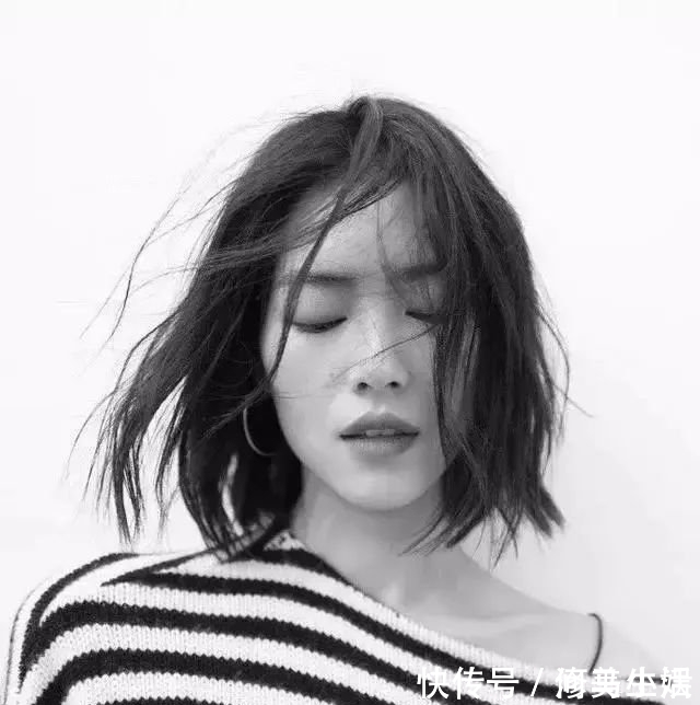 圆脸|圆脸、方脸、大脸如何才能显脸小?选这几款短发就行!