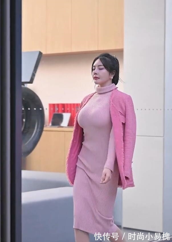 女人|针织连衣裙能让女人光彩十足