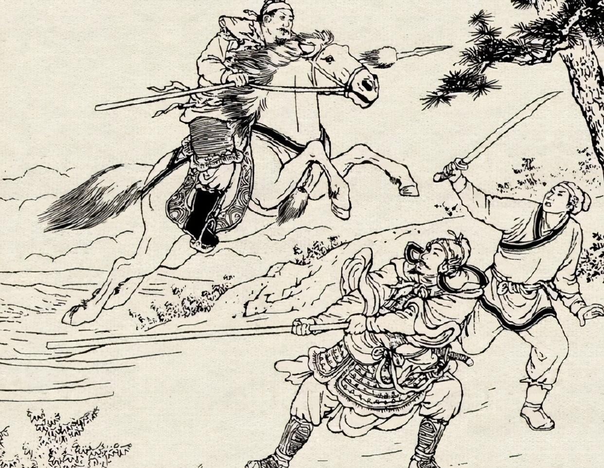 梁山|水浒连环画之《曾头市》,刀马人物精彩传神,令人叫绝