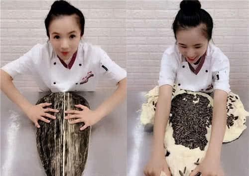  同样是“做蛋糕”，忍了龙虾，忍了瓜子，看见大猪蹄子想来一口