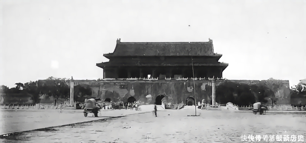 东直门|1901年老北京城门旧影，天安门、东直门与还没有拆的西安门