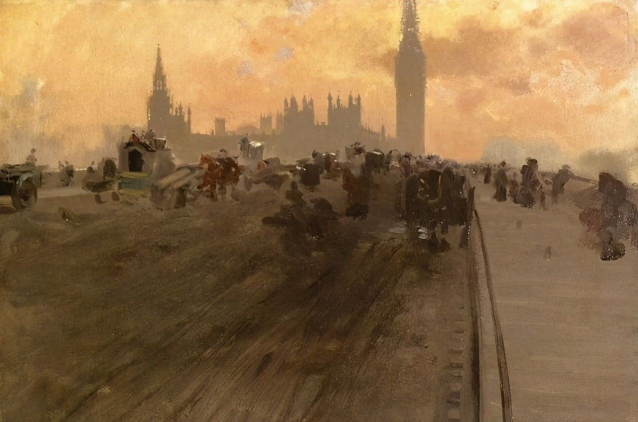 德·尼蒂斯!意大利大画家德·尼蒂斯的油画作品,莫名的好看,耐看,非常喜欢