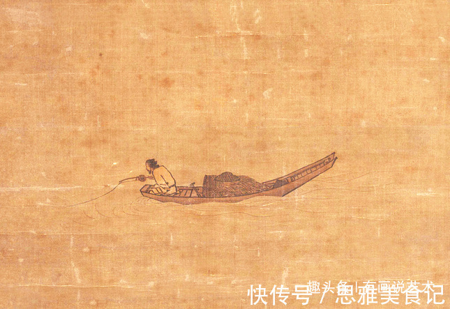 海竿&一幅千年古画,放大5倍后,发现如今最火职业