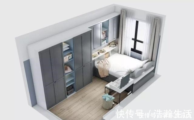 玄关柜|68㎡小户型将一房变两房，给二胎孩子打造出一个独立空间！