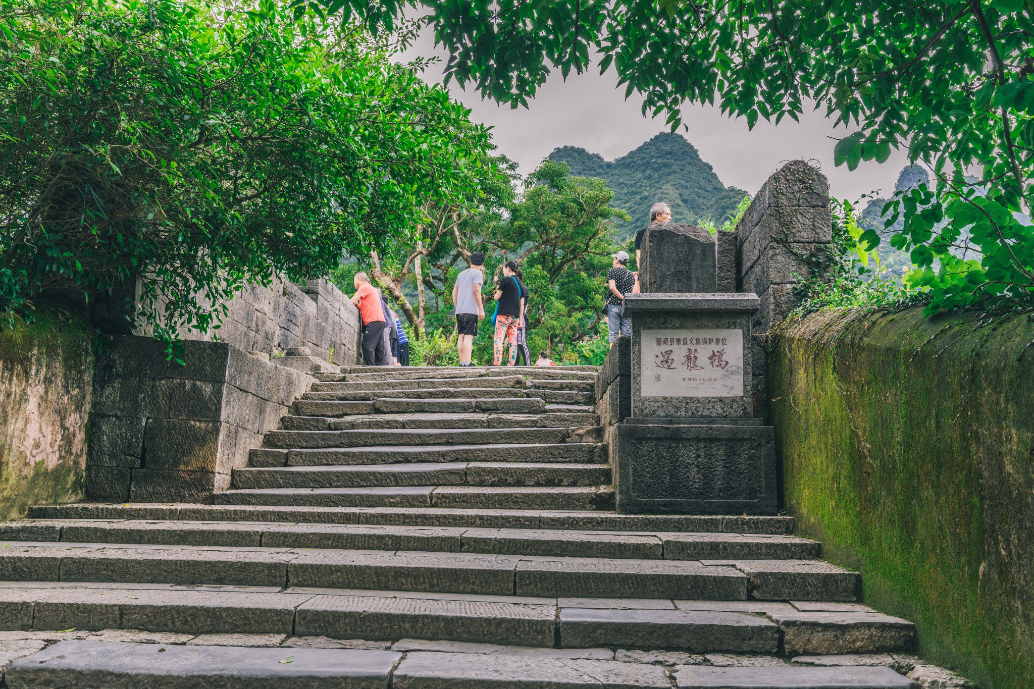 竹筏|风景水墨画，漓江阳朔美