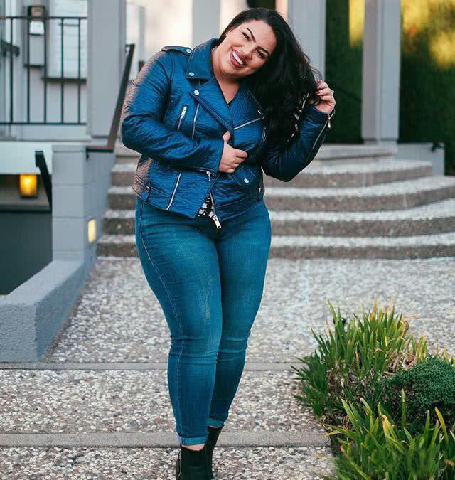 体重|微胖界的翘楚,目测超过150斤,这样的身材也能当模特?