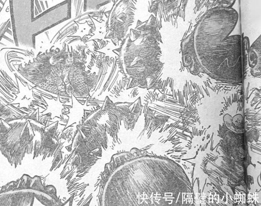 漫画|海贼王1037话，路飞吃了凯多大招后，只喊“好痛”，粉丝：他装的