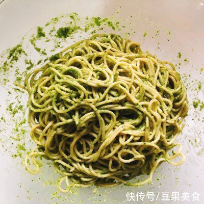 干酪|因为这道#我为奥运出食力#青酱意面，从此爱上了做饭