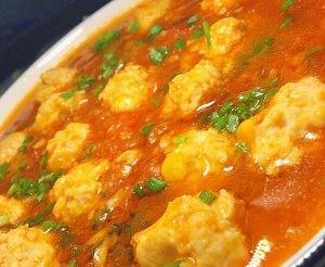 酸甜开胃的减肥菜谱,低脂番茄鸡肉丸,做法简单,美味吃不胖