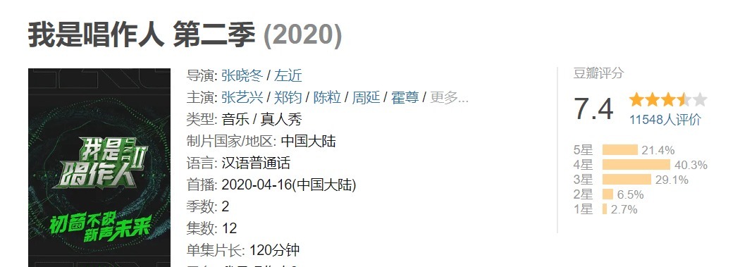 霍尊|《我是唱作人2》杀青，郑钧在庆功宴喝醉，所以总决赛也是录播