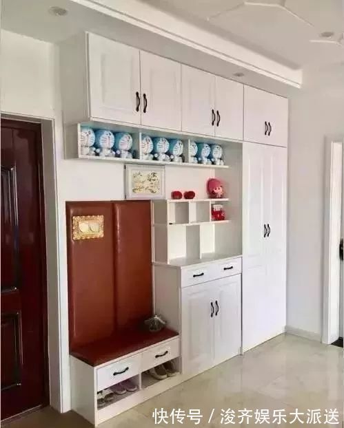 储物空间|门口只放个鞋柜好浪费!装一个柜子实用得很!