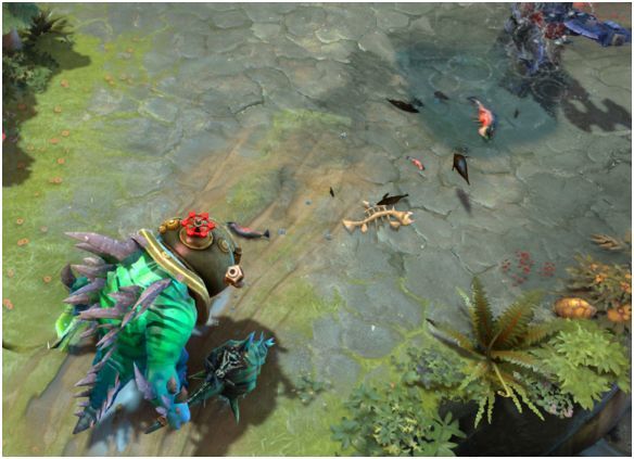 面罩|DOTA2皮肤赏析——潮汐猎人洪流面罩