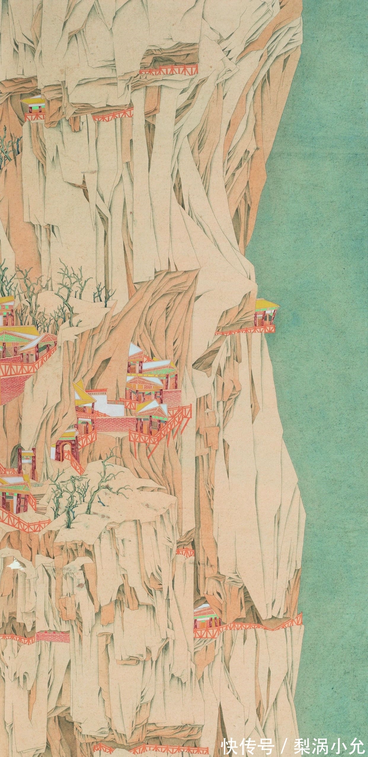 构图#研究生获工笔画大奖,超现实画风,既细腻又典雅