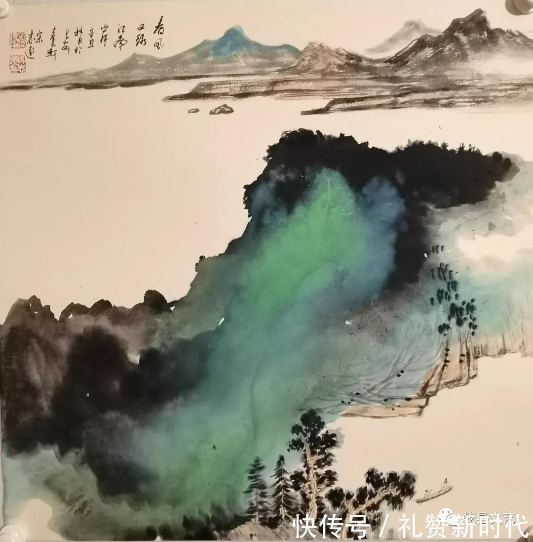 春风又绿江南岸！志存高远，丹青妙手一一画家宋志远作品欣赏