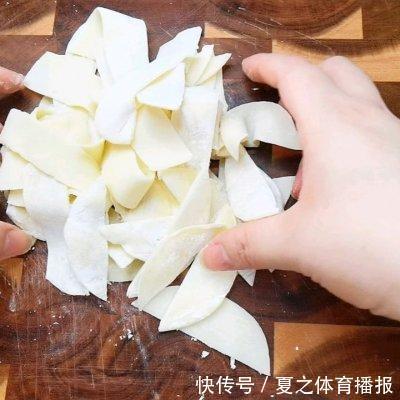 朋友|朋友一来就做清淡面片汤,吃得皆大欢喜好回家