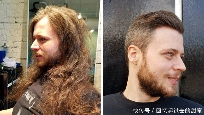 论发型对人的重要性！这些流浪汉一般的人换了发型之后，秒变帅哥