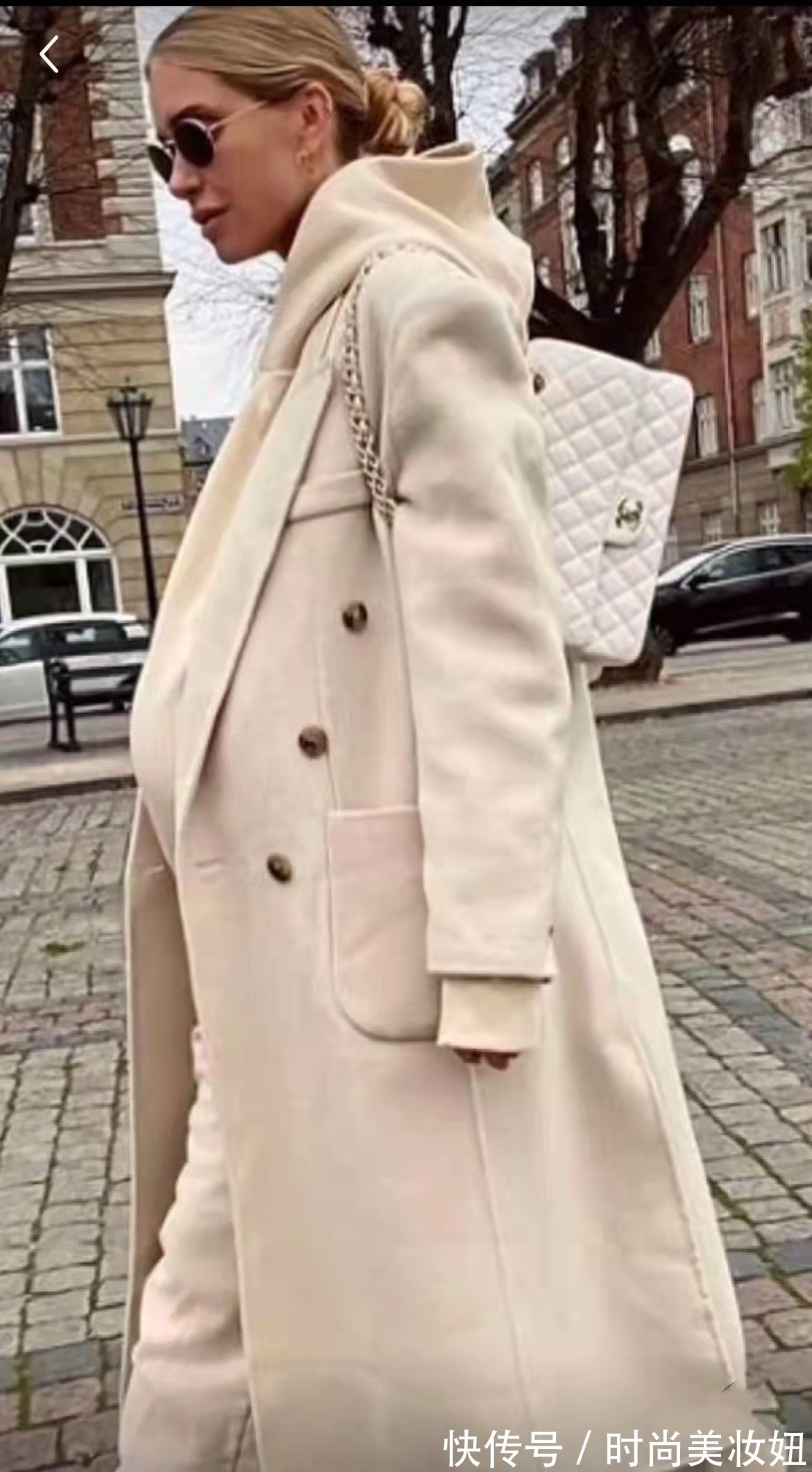 博主|终于找到适合雪地里的大衣穿搭,保暖时髦不说,还超显瘦