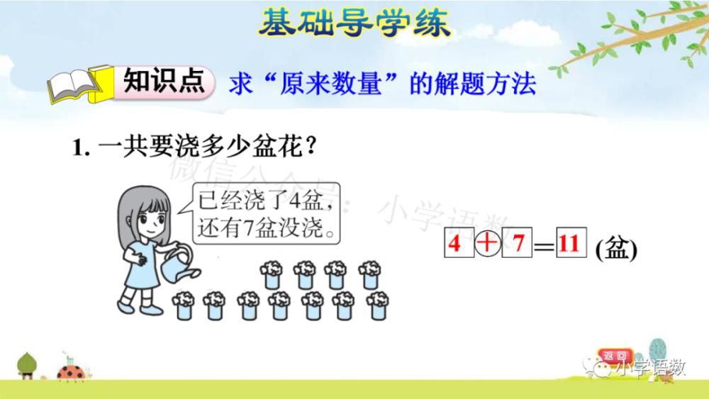 人教版一年级数学上册第8单元《解决问题（二）》课件及同步练习