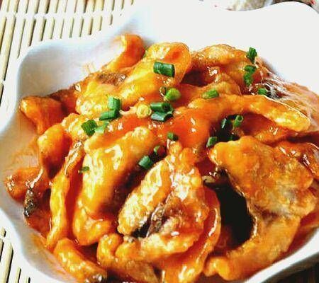 亮点山药炒黑木耳,家常肉片,熘鱼片的做法