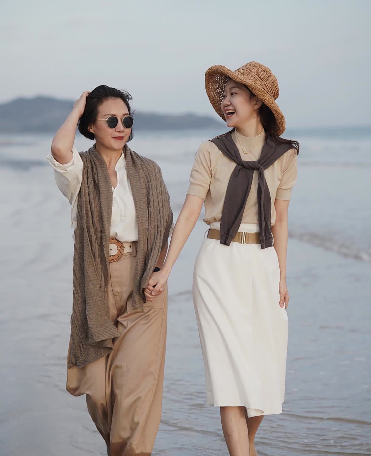 60多岁的女人,穿衣要精致点,教你“内外搭配法”,时髦又减龄