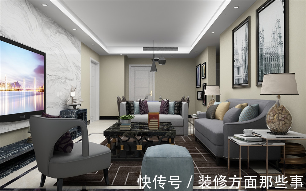 茶几|三室2卫装修客厅,摆放沙发、柜子和茶几,尺寸选不对!可糟心了